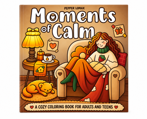 Moments Of Calm Coloring Book