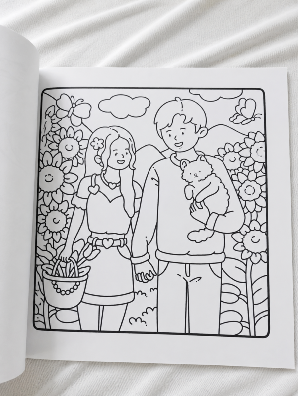 Soft Moments Coloring Book