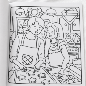 Soft Moments Coloring Book
