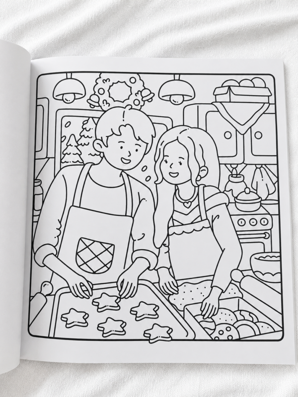 Soft Moments Coloring Book