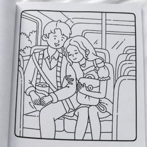 Soft Moments Coloring Book