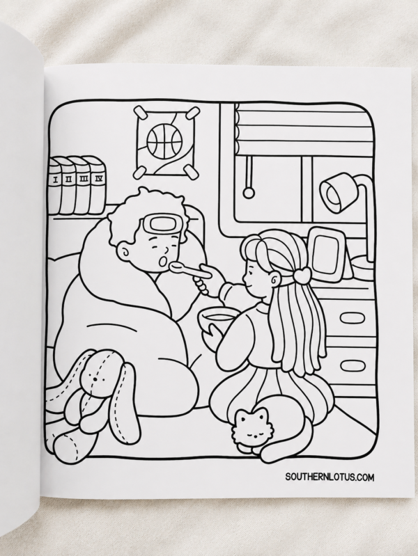 Codex Image Aug 25, 2026, 08_54_09 AM Love Moments Coloring Book